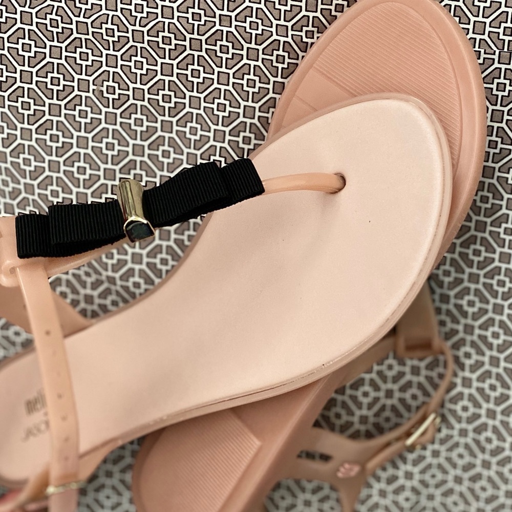 NWOT BLUSH MELISSA + JASON WU SANDAL - Picture 9 of 11